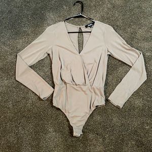 Beige Bodysuit